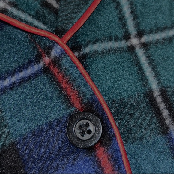 Ralph Lauren Green Tartan Plaid Pajama Set Lauren Ralph Lauren Set NWT XL - Picture 4 of 4